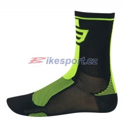 Force ponožky LONG (černé-fluo)